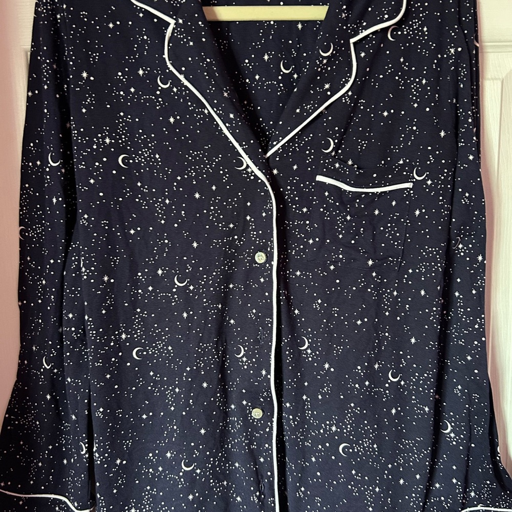 Alfani Starry Night Pajama Top